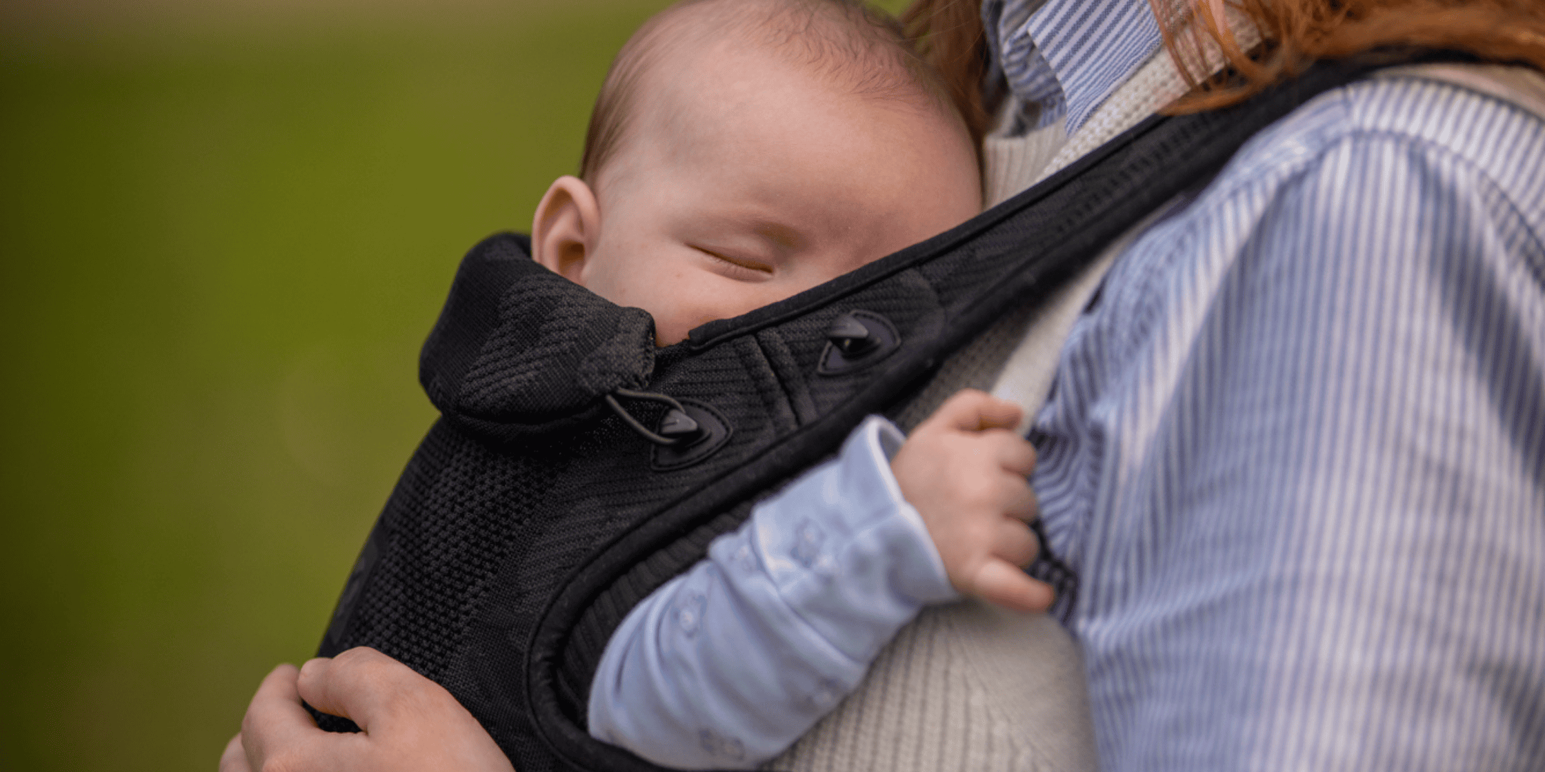 How babywearing and contact naps lead to better nighttime sleep
