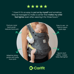 Carifit+ multi-position Baby Carrier - Cool Green *Limited edition - Carifit