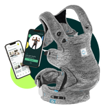 Carifit+ Baby Carrier - Cool Grey